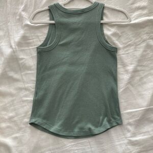 Green Sleeveless Women's Top